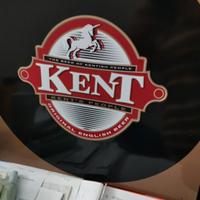 insegna pubblicitaria birra kent