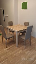 tavolo mondo convenienza modello Mercurio+ 4 sedie