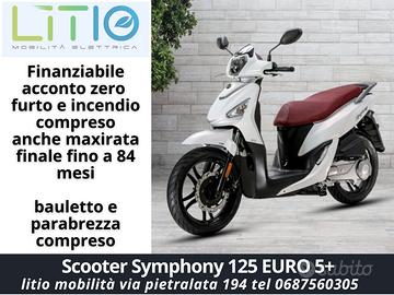 Sym Symphony 125 Euro 5 finanziabile fino a 84 rat