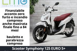 Sym Symphony 125 2026 PROMO BAULE E PARABREZZA fin