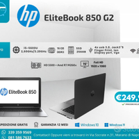 Hp EliteBook 850 G2 i5-5600 16Gb DDR3 256Gb SSD