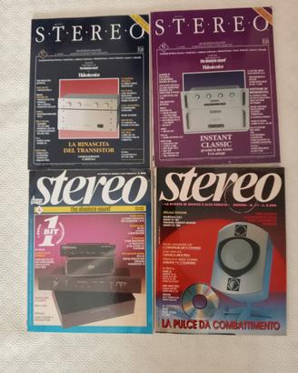 4   riviste STEREO
