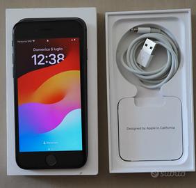 APPLE IPHONE SE 2a GEN 64GB NERO IOS 18.5 PARI AL