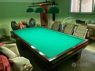 Biliardo De Blasi + Segnapunti elett + Kit stecche