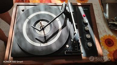 Giradischi vintage Crezar Duetto leggere desc