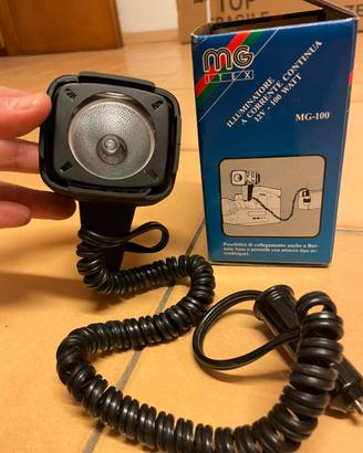Flash Illuminatore MG-100 itex e batterie