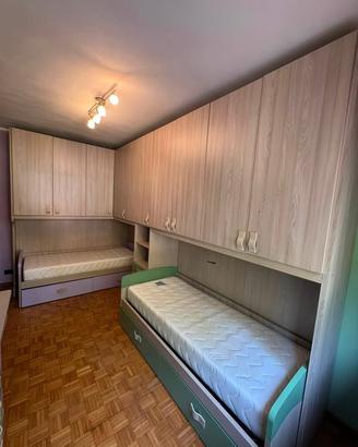 Cameretta doppio letto completa Con materassi
