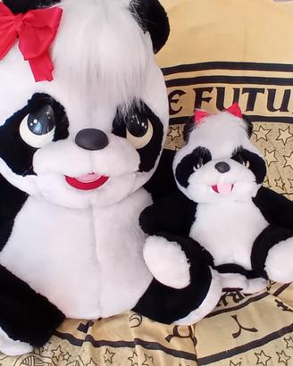 Peluche Mamma e Cucciolo Panda