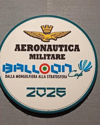 PATCH GOMMATA AERONAUTICA MILITARE - BALLOON CUP 