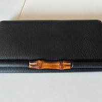 Portafoglio Gucci da donna con dettagli in bambù