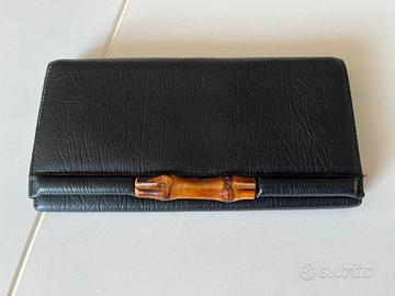 Portafoglio Gucci da donna con dettagli in bambù