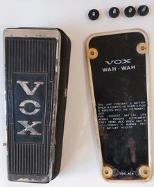 VOX V846 wah wah vintage anni 70 red fasel