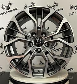 CERCHI IN LEGA PEUGEOT 3008 308 407 5008 508 607 D