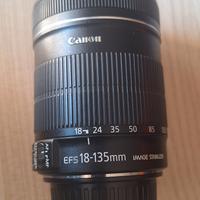 Obiettivo Canon efs 18-135mm image stabilizer