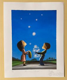 Quadro fine art giclèe D.Santini 40x50 illuminiamo