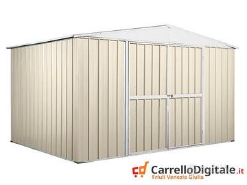 Box in lamiera di Acciaio 360x260cm 9mq avorio