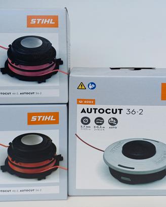 testina e 2 avvolgifilo Stihl