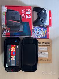 Nintendo Switch 2 + Pro Controller + 8 Giochi