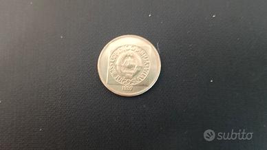 PER COLLEZIONISTI  LOTTO MONETA 100 DINARI JUGO