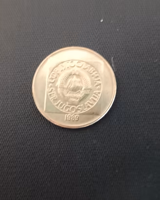 PER COLLEZIONISTI  LOTTO MONETA 100 DINARI JUGO