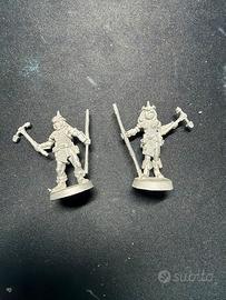 Ral partha character clerics with staffs