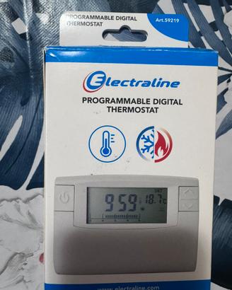 ELECTRALINE Cronotermostato Programmabile Digitale