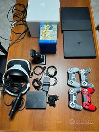 Playstation 4, PS VR, PS Camera e accessori
