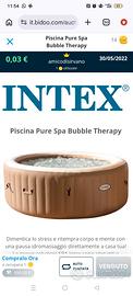 PISCINA GONFIABILE CON IDROMASSAGGIO E RISCALDAMEN