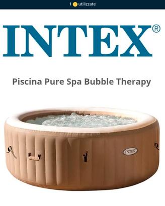 PISCINA GONFIABILE CON IDROMASSAGGIO E RISCALDAMEN