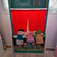 Teatro gioco bambini con marionette