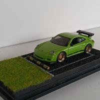 modellino hot wheels modificato Porsche GT3 