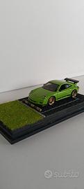 modellino hot wheels modificato Porsche GT3 