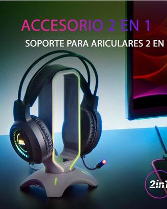 Supporto per Cuffie Gaming, Grafite
