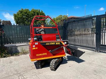 P123 Minipala cingolata 8 q.li con ralla girevole