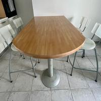 Tavolo da cucina in legno con 4 sedie