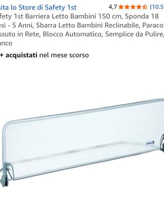 Sponde letto safety 1st