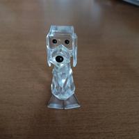 Swarovski cane in piedi