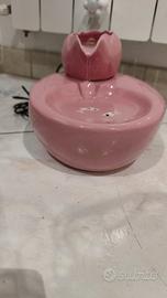 fontanella per gatti in ceramica 