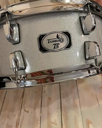 Rullante “Tamburo” T5 Silver Sparkle