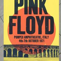 Pink Floyd live at Pompeii poster