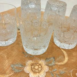 Bicchieri da whisky in cristallo