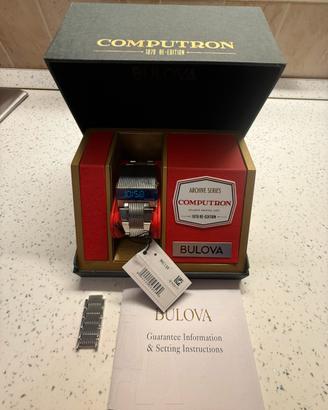 Bulova Computron 96c139 con espositore dedicato