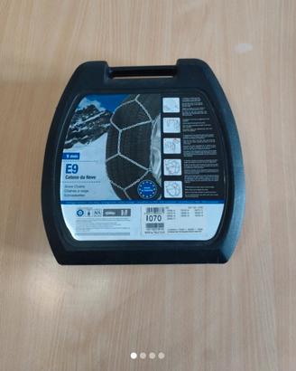 Catene da neve Thule E9 9mm - Misura 1070 Nuove
