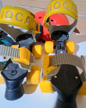 Pattini a quattro ruote + protezioni