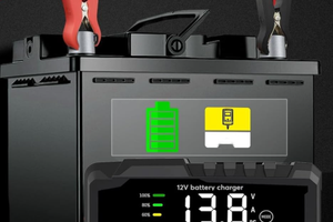 carica batterie digitale professionale nuovo