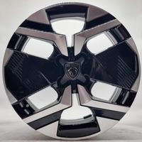 4 cerchi lega peugeot karakoy 2008 p24 r17 lt5264