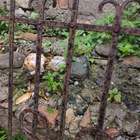 Ringhiera artigianale dell'800