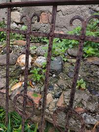 Ringhiera artigianale dell'800