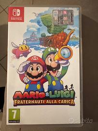 Mario e Luigi fraternauti  nintendo switch