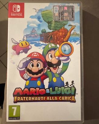 Mario e Luigi fraternauti  nintendo switch